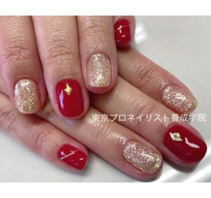 ネイリスト技能検定試験アート＜クローバー